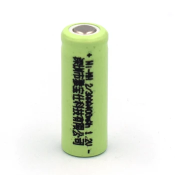 2/3 AAA 400mAh 1,2 V Ni-Mh Bateria Recarregável com Topo Plano Para brinquedos Flash de Led de Luz Mouse sem Fio de Jogo Lidar com