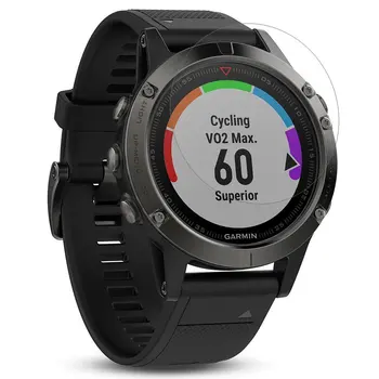 2.5 D de Vidro Temperado de Filme Protetor de Tela Para o Garmin Fenix 5 GPS Smart Watch 2