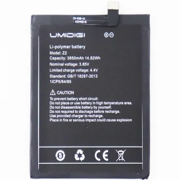 2022 Anos Original 3850mAh UMIDIGI Z 2 Bateria de Substituição Para UMI Umidigi Z2 Bateria Batterie Baterias de Telefone 1