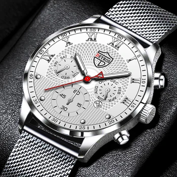 Fim LIGE Original de Quartzo Homens Relógio Marca de Topo do aço Inoxidável dos Homens Relógios Impermeável relógio de Pulso Luminoso do Relógio Calendário Relógio Masculino \ Homens Relógios | Arquitetomais.com.br 11