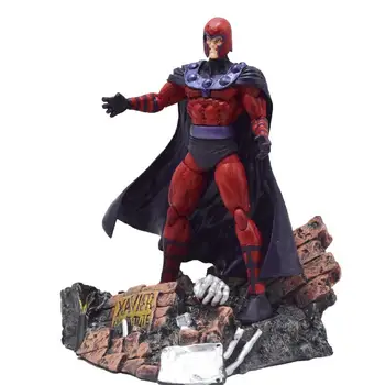 20cm X-men, Magneto Figura de Ação Brinquedos Supervilão Magneto Estátua Modelo Boneca Colecionável Enfeites de Presentes para Amigo Filhos