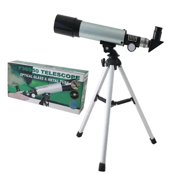 36050 Astronômica Com Telescópio Com Tripé Portátil Monocular Luneta Telescópio Zoom Para Assistir Lua De Presentes Para Crianças 1