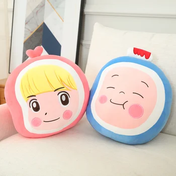 40cm Yumi Células do Travesseiro coreano Série de TELEVISÃO de Anime de Pelúcia do Menino Menina Célula Almofada Abraço Almofadas Presentes Para os Fãs de Alta Qualidade cor-de-Rosa Azul 2