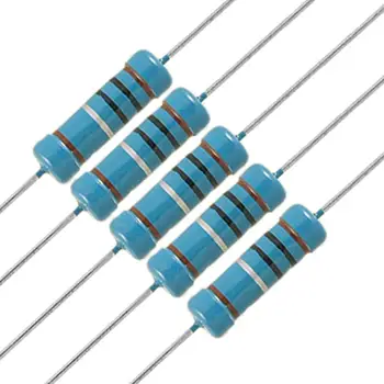50pcs 10 ohm Resistor de 2W Metal Filme Resistor de Resistência 1% de Resistência Variedade DIY Kit Para Arduino Resistor de 1K 100 220 470 ohm