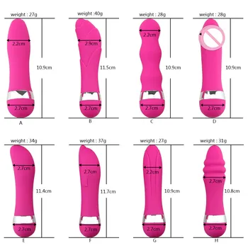 8 Tipos de Vibrador Vibrador Brinquedos Sexuais Para as Mulheres, AV Vara Butt Plug Anal Vagina Massageador Feminino Masturbadores Ponto G, Clitóris Estimulador 2