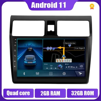 9 polegadas de 2G+32G Android 11 de som do Carro DVD Player para Suzuki Swift 2003-2010 Carro Auto Rádio Leitor de Multimídia GPS de Navegação 1
