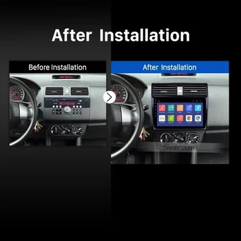 9 polegadas de 2G+32G Android 11 de som do Carro DVD Player para Suzuki Swift 2003-2010 Carro Auto Rádio Leitor de Multimídia GPS de Navegação 2