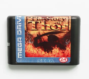 A História De Thor PAL-UE de 16 bits MD Cartão de Jogo Para o Sega Mega Drive Para Gênesis 1