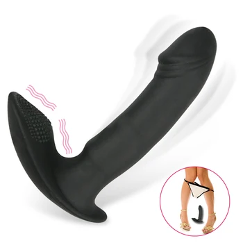 A Masturbação feminina Wearable Vibrador Forte ponto G Ovo Vibratório Estimulador de Clitóris Massageador Erótico Clímax brinquedo do Sexo para Mulheres 1
