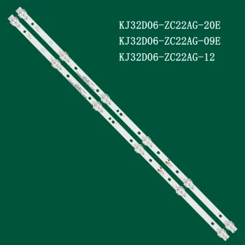 A Retroiluminação LED strip 6 lâmpada Para KJ32D06-ZC22AG-09 12 20E 303KJ320044 KM0320LDCH 32LH0202 32HH1830 HTV-32R01-T2C/A4/B V320BJ6-Q01