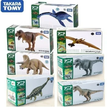 A TAKARA TOMY Modelo Animal de Brinquedos para as Crianças Jurassics Mundo Dinossauros do Parque Conjunto de bens Móveis Figura de Ação