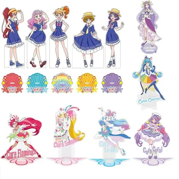 Anime Precure Pretty Cure Figura Boneca Cura Preto Branco Sonho Brilhante, Luminoso Acrílico Figura Stand Modelo De Cosplay De Brinquedo De Presente 1