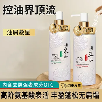 Atacado de arroz lavagem do shampoo. Perfume de fragrância para remover o dandruff e nutrir suave shampoo. Condicionador nutritivo 1