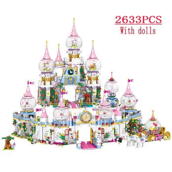 Blocos de construção de amigos para a Princesa no Castelo de Windsor, o Príncipe Menina Série escolar dos Filhos Montados Brinquedos 2