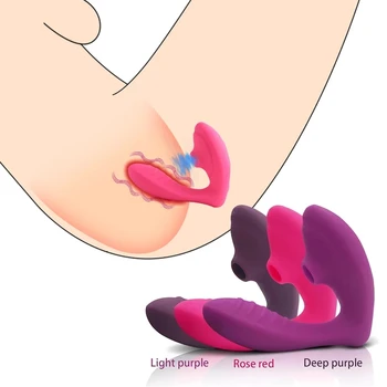 Chupando Dildo Vibrador Brinquedos Sexuais Para As Mulheres, G Local De Vibração Da Ventosa Oral Estimulador De Clitóris Sexo Sucção Vibrador Produtos Para Adultos