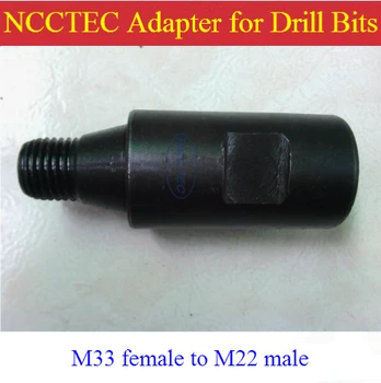 Conector do adaptador de M33 Feminino Masculino para M22 T32 Feminino Masculino para Broca de Diamante Máquina da Broca de Núcleo do Bits M33 Haste de Extensão Adaptação