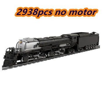 Conjunto de blocos de Trem de Union Pacific Alco RS-2 4014 Veículo de Transporte de Grande Ferroviária Crianças Crescimento de Emenda de Brinquedo de Presente Modelo de Blocos de Construção 2