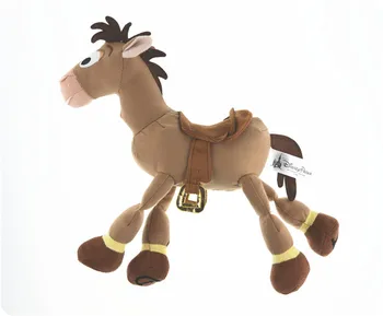 Disney Toy Story 4 Woody Coração Vermelho de Cavalo 25CM PP Algodão, brinquedos de Pelúcia, Brinquedos de Pelúcia de Animais de Bonecas de Presente de Natal para Crianças 1