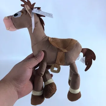 Disney Toy Story 4 Woody Coração Vermelho de Cavalo 25CM PP Algodão, brinquedos de Pelúcia, Brinquedos de Pelúcia de Animais de Bonecas de Presente de Natal para Crianças 2