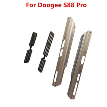 Doogee S88 Pro Carcaça Frontal shell Meio do Lado do Quadro do Metal Carcaças de Caso Médio+Volume de Energia Botão de SOS Peças de Reparo