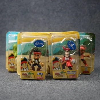 Dos desenhos animados de Disney Jake e Os Piratas da Terra do Nunca Boneca Presentes Brinquedo Modelo de Figuras de Anime Recolher Ornamentos 1