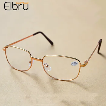 Elbru Forma Simples De Limpar Lente De Óculos De Leitura Ultraleve Lupa Óculos Portátil De Presente Para Os Pais Com Presbiopia Ampliação