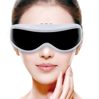 Electric Eye Massager Máscara De Enxaqueca Da Visão Do Olho Melhoria Testa Cuidado Dos Olhos Óculos De Massagem De Vibração Sem Fio Olho Magnético