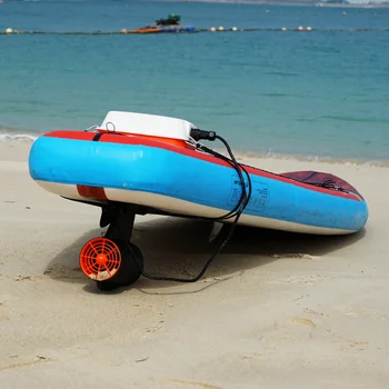 Elétrico de Motores de barcos Dupla Baterias Motor Brushless placa de SUP inflável marine hélice kayak de pesca, Surf, equipamento de mergulho