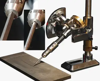 fabricação de joias Universal afiador de faca de ângulo Fixo faca de metal Moagem mais grave Facetamento Máquina Facetada manipulador de afiar 1