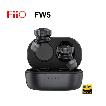 FiiO FW5 TWS 1DD+2BA Híbrido Drivers Ture sem Fio Bluetooth Fones de ouvido Hi-Res Fone de ouvido com AK4332 QCC5141 chip LHDC/AptX 1