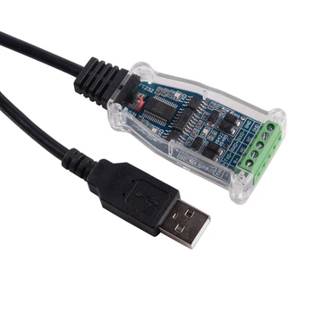 FTDI CH340 USB para RS485 Serial do Bloco de Terminais de um Adaptador de Cabo de Comunicação