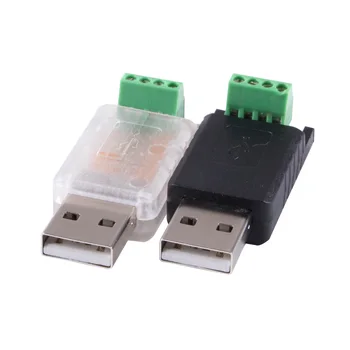 FTDI USB para RS485 Conversor Serial Adaptador Com Dados de UM B GND VCC Pinagem Atribuição 4Pin 2.54 mm do Bloco de Terminais