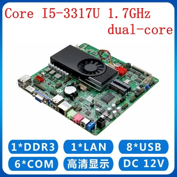 Intel Core i5 Celeron 1037U mini itx placa-mãe mais Recentes do Produto com VGA HDMI 6 COM LAN,Suporte XP, W7 W8 W10