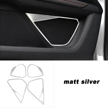 Interior do carro Porta de Áudio de Som alto-Falante Quadro de Decoração para o Peugeot 3008 5008 2017 2018 2019 2020 2021 2022 gt Auto Estilo