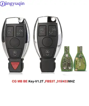 jingyuqin Remoto CG MB-V1.2 Chave do Carro Pro Para o Benz FBS3 221/216/164 /251 315/433MHZ 3/4 Botões Para CGDI MB Programador