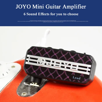 JOYO JA-03 Mini Amplificador de Guitarra, Amplificador de Bolso Poderosa 6 Efeitos de Som de Metal e Chumbo&Canal inglês e Super Chumbo e Tubo de Unidade e Acústico 1