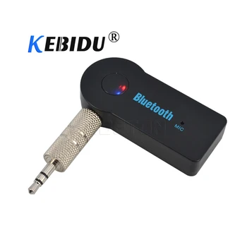 kebidu 3.5 MM Jack Bluetooth, AUX de Áudio do Receptor de Música Car Kit alto-Falante sem Fio de Fone de ouvido de Adaptador de Mãos-Livres Para Xiaomi iPhone