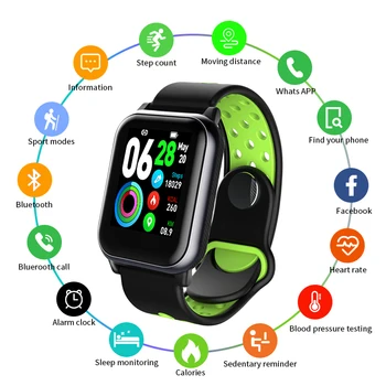 KESHUYOU KY11 Smart Watch, o Coração dos Homens a Taxa de Relógio de Fitness Tracker Mulheres, Crianças Dom Reloj inteligente para Relógios do Esporte Android IOS