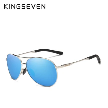 KINGSEVEN Marca de Moda masculina UV400 Óculos de sol Polarizados Homens de Condução Escudo de Óculos de Sol Óculos de Oculos Gafas N7013 2