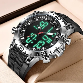 Fim SANDA eletrônico novo relógio desportivo moda masculina LED originalidade relógios de Luxo Militar Relógio de Quartzo relógio de Pulso Impermeável \ Homens Relógios | Arquitetomais.com.br 11