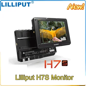LILLIPUT H7S de 7 Polegadas 4K No Monitor da Câmara 1800 nits de Ultra Brilho Full HD SDI e HDMI Tally Monitor de Campo DSLR Auxiliar de Tela 1