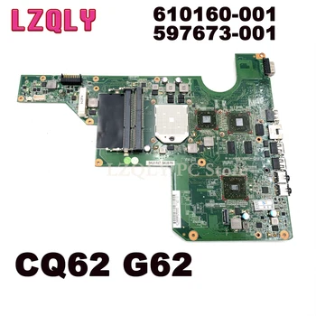 LZQLY 610160-001 597673-001 laptop placa Mãe Para o HP CQ62 G62 DDR3 livre CPU da placa Principal teste completo