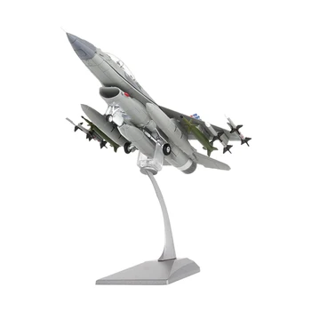 MagiDeal 1/72 Fundido Fighter Jet F16D Fighting Falcon para Decoração de Escritório em Casa 1