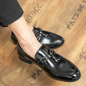 Fim 2021 primavera Doudou sapatos de couro macio, sola macia capa de pé plano inferior confortável, masculina casual sapatos de couro \ Sapatos | Arquitetomais.com.br 11