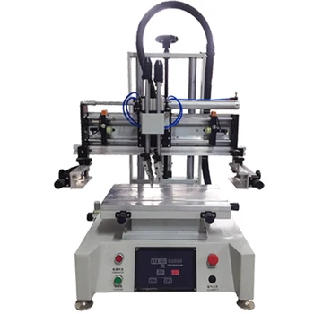 MC-2030 Pequena Tela Monocromática, a Máquina de Impressão para a Placa Plástica, Madeira e Vidro da Impressão de Tela Plana, Máquina de