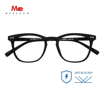 Fim Retro Anti Blue ray Óculos de Leitura Moda feminina Presbiopia Óculos Mulheres de Computador Prescrição de Óculos com +1.5 +2 \ Acessórios | Arquitetomais.com.br 11