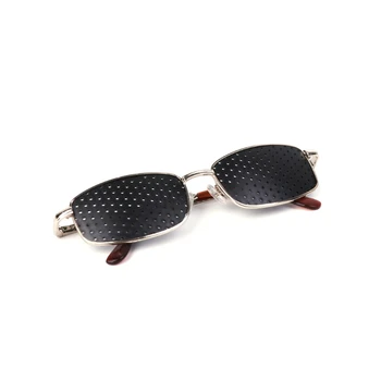 Metal Óculos Exercício Óculos De Visão Melhoria Visão De Formação Preto Novo