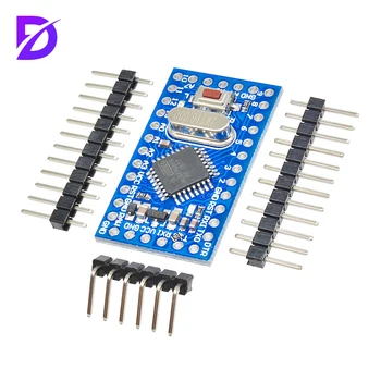 Microcontrolador Atmega168 Plug-in do Oscilador de Cristal de Pin Header para o Arduino Nano Substituir Atmega328 5V 16M Pro Mini Módulo 1