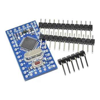 Microcontrolador Atmega168 Plug-in do Oscilador de Cristal de Pin Header para o Arduino Nano Substituir Atmega328 5V 16M Pro Mini Módulo 2