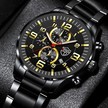 Fim 2022 LIGE de melhor Marca de Luxo Sport Relógios Mens Quartzo relógio de Pulso Relógio de forma Homens 30ATM Impermeável Data de Relógio Relógio Masculino \ Homens Relógios | Arquitetomais.com.br 11
